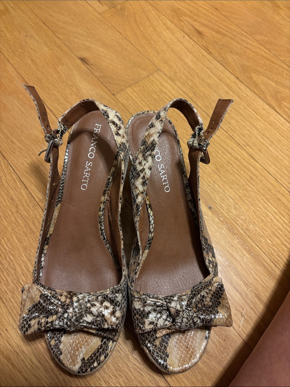 Franco Sarto L. Camino wedge sandals - 8.5